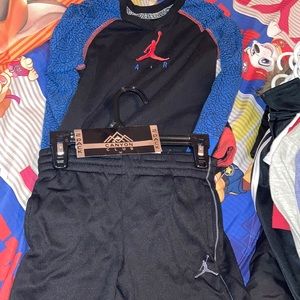 Matching Jordan’s outfit